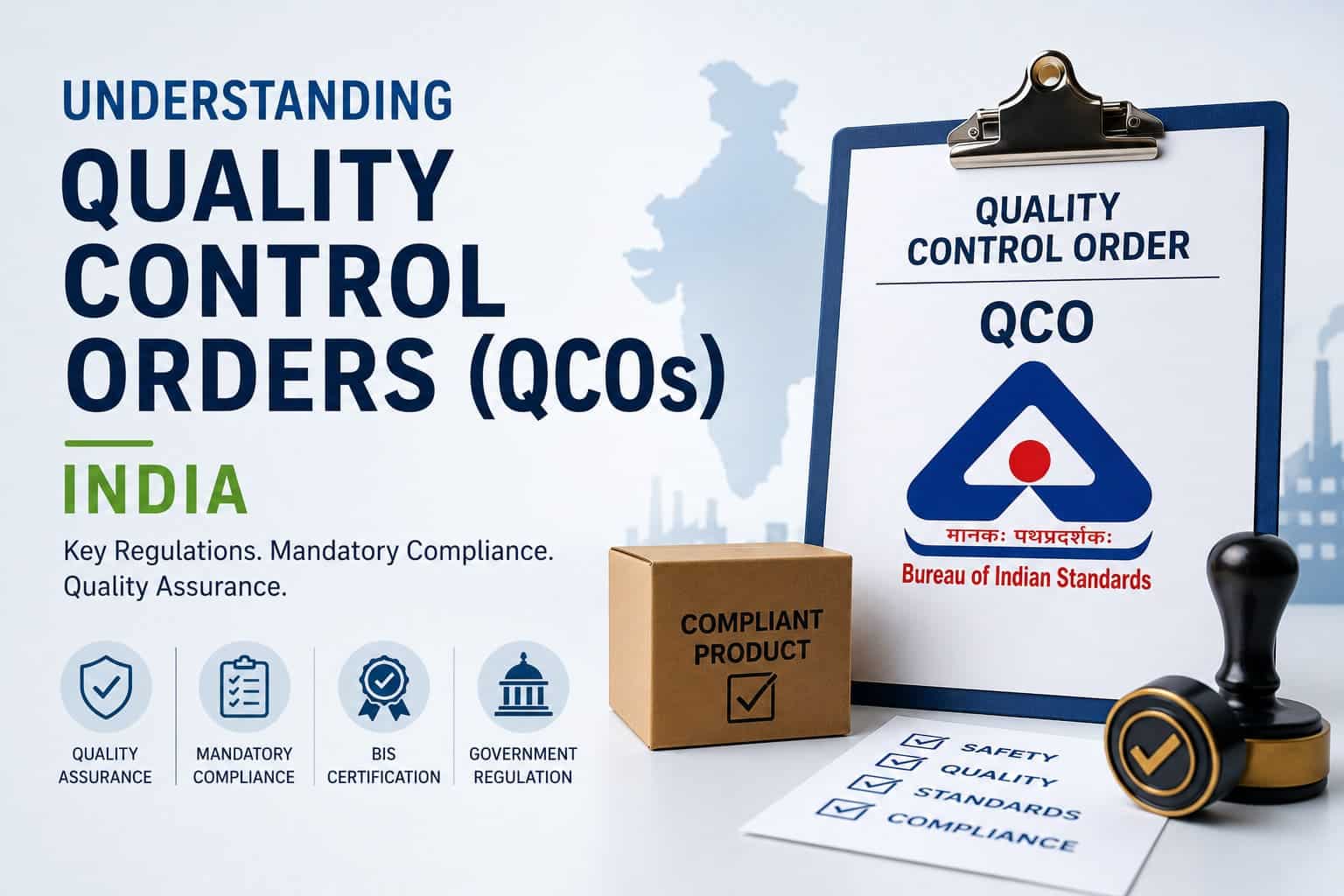 Guide to Quality Control Orders (QCOs) India